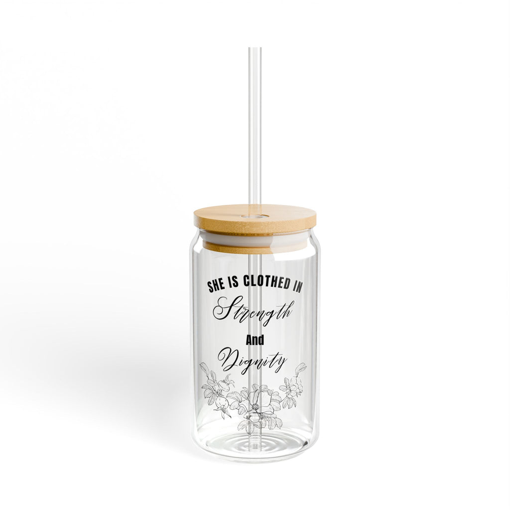 Strength & Dignity Sipping Glass 16oz
