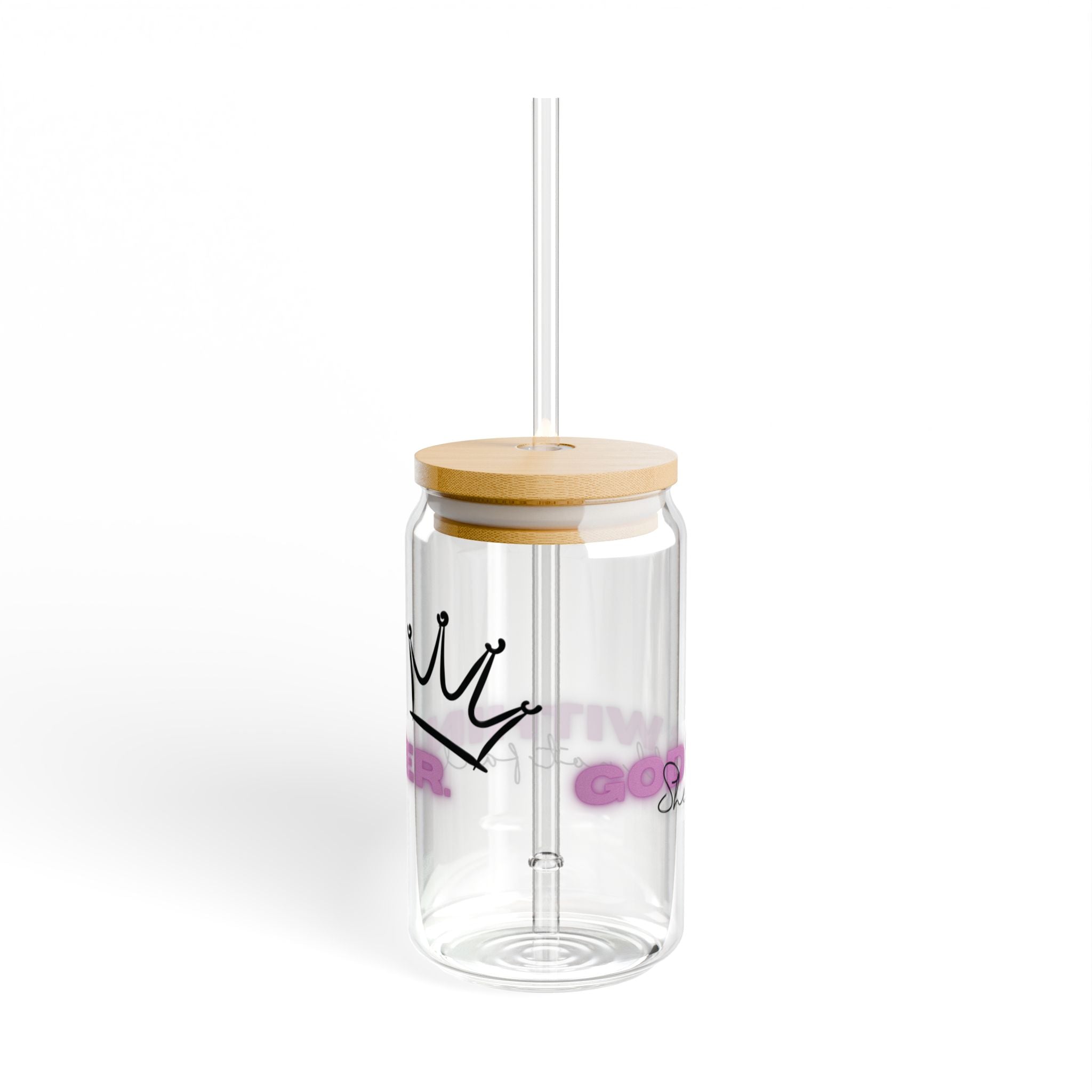 “God is within her” Sipper Glass 16oz