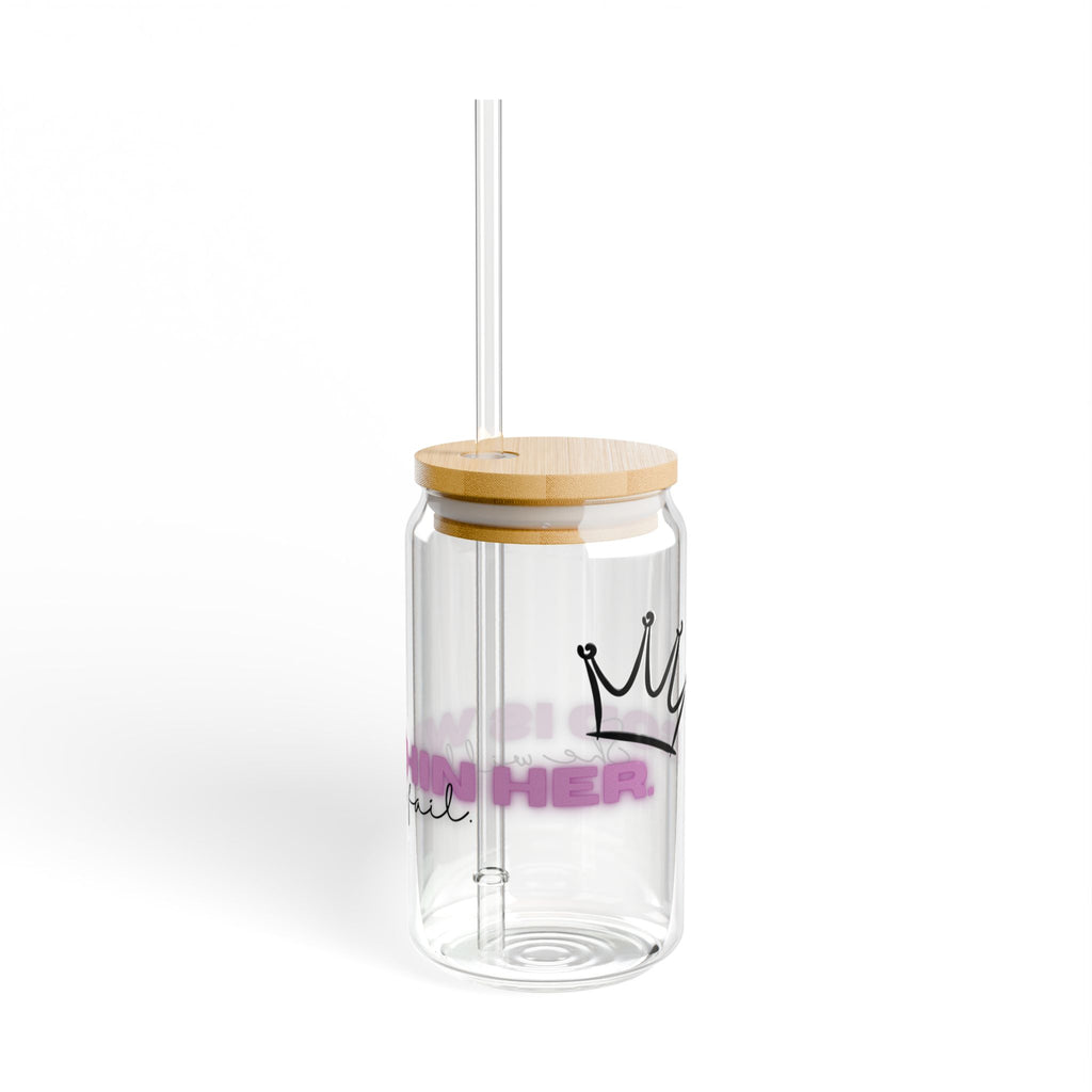 “God is within her” Sipper Glass 16oz