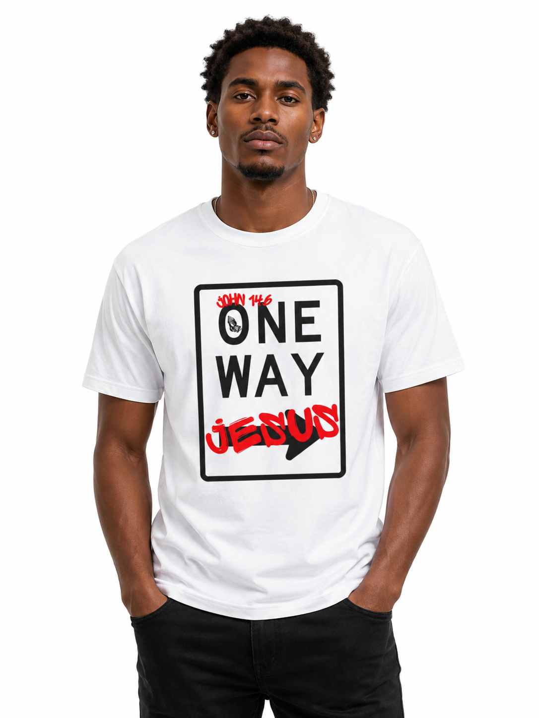 One Way Graphic Tee